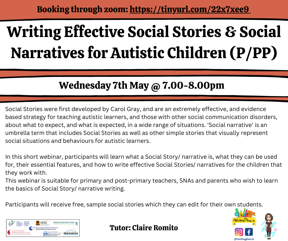Writing Effective Social Stories and Social Narratives for Autistic ...