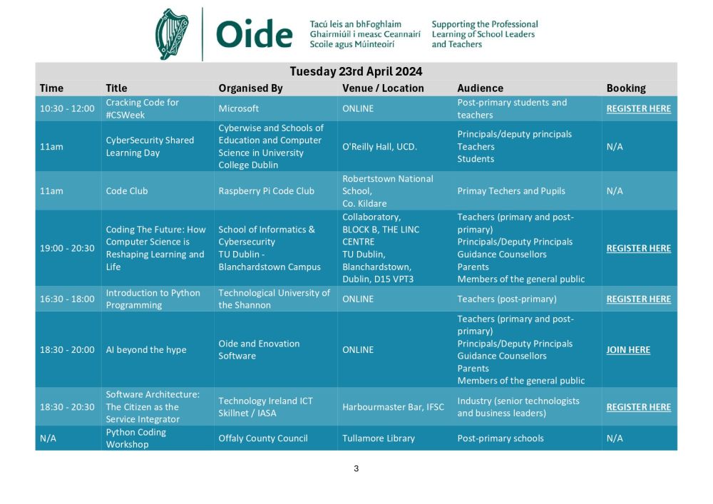 computer science week programme of events page 0003