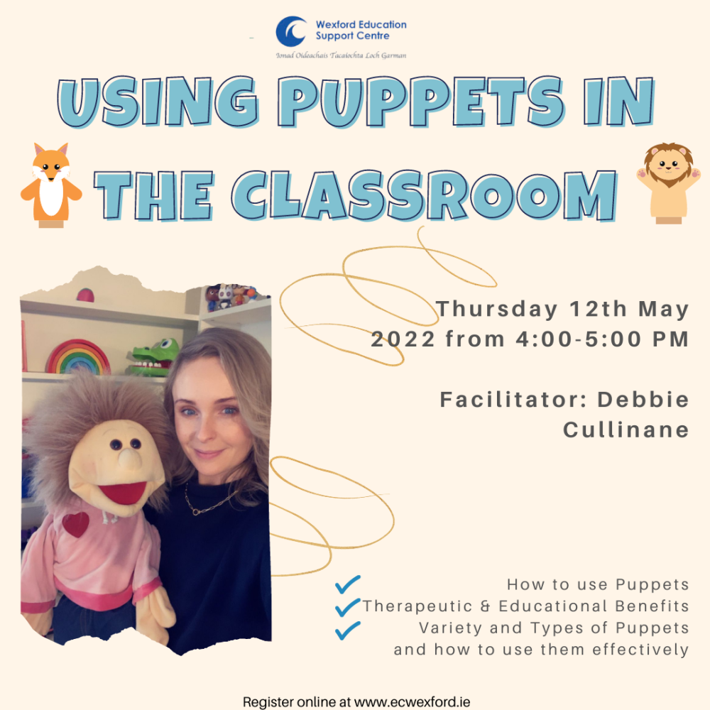 Puppets in the Classroom How you as an SNA can use Puppets in the Classroom to Assist Your