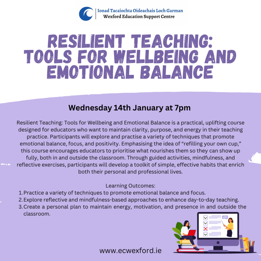 resilient teaching tools for wellbeing and emotional balance