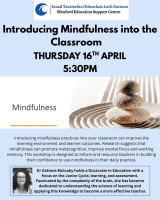 Mindfulness - A Teachers Guide to Introducing Mindfulness into the classroom