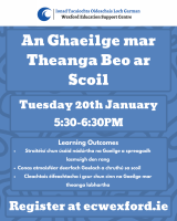 An Ghaeilge mar Theanga Beo ar Scoil