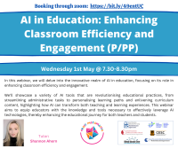 AI in Education: Enhancing Classroom Efficiency and Engagement (P/PP)