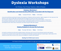 WEBINAR- Dyslexia 2- Helping Students to Access the Curriculum (P/PP) Workshop 2