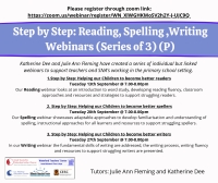 Step by Step: Helping our children to become better spellers