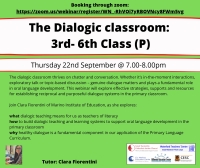 The Dialogic Classroom - 3rd to 6th Class