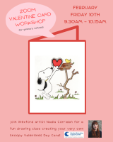 In-class Webinar - Valentine's Day Drawing & Card-Making Tutorial