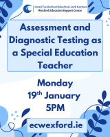 Assessment and Diagnostic Testing as a Special Education Teacher (P) Workshop 2