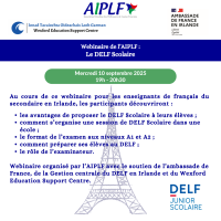 Information Webinar: The French DELF Scolaire Examination