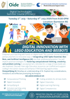 EPV Approved - Digital Innovation with Lego Education Spike and Bee-Bots​