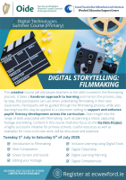 OIDE - Digital Storytelling in the Classroom: Filmmaking  