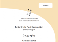 Junior Cycle Geography: Examining The Sample Examination Paper - with Peter Lydon.