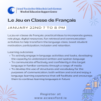 Le Jeu en Classe de Français 