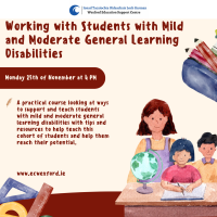 Working with Students with Mild and Moderate General Learning Disabilities