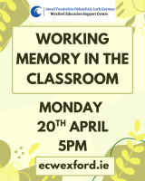 Working Memory in the Classroom (P/PP)
