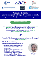 ‘Techniques Pour Dynamiser Les Cours de Français', by Adrien Payet.