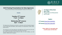 OLCS Training Presentations for Data Approvers