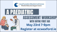  A Paediatric  Assessment Workshop with Boyne First Aid