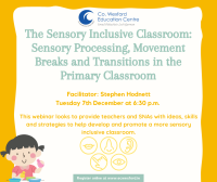 The Sensory Inclusive Classroom: Sensory Processing, Movement Breaks and Transitions in the Primary Classroom