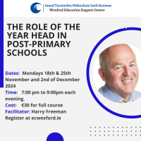 The Role of the Year Head in Post-Primary Schools 